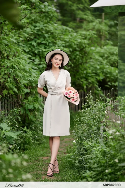 Đầm A Vạt Chồng