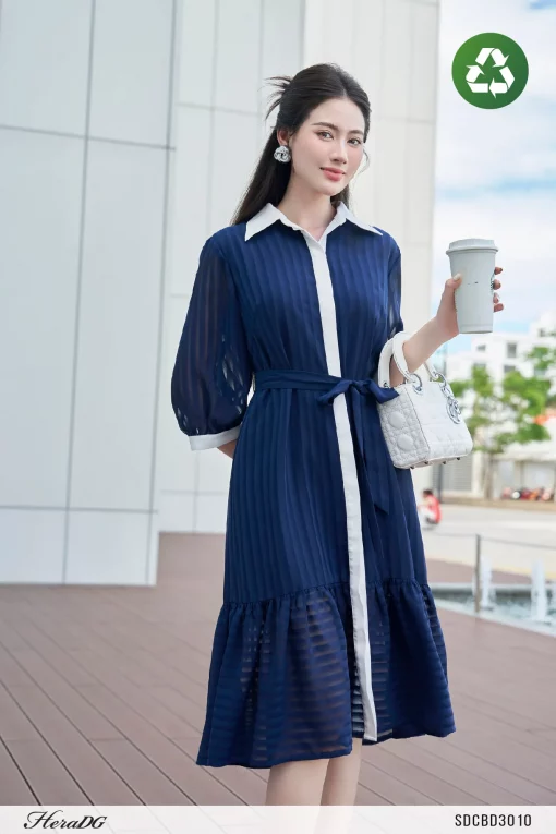 Đầm suông chân đuôi cá