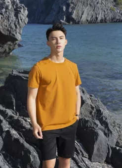 Áo Thun Nam Trơn Ngắn Tay DGCS