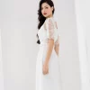 Đầm Xòe Phối Ren SDPBC2075