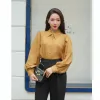 Áo Sơ Mi Công Sở Nữ Tay Dài Cổ Đức Chất Tuytsi