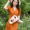 Đầm A Vạt Chồng