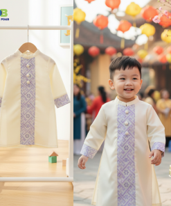 Alternative view of Áo dài bé trai Litibaby