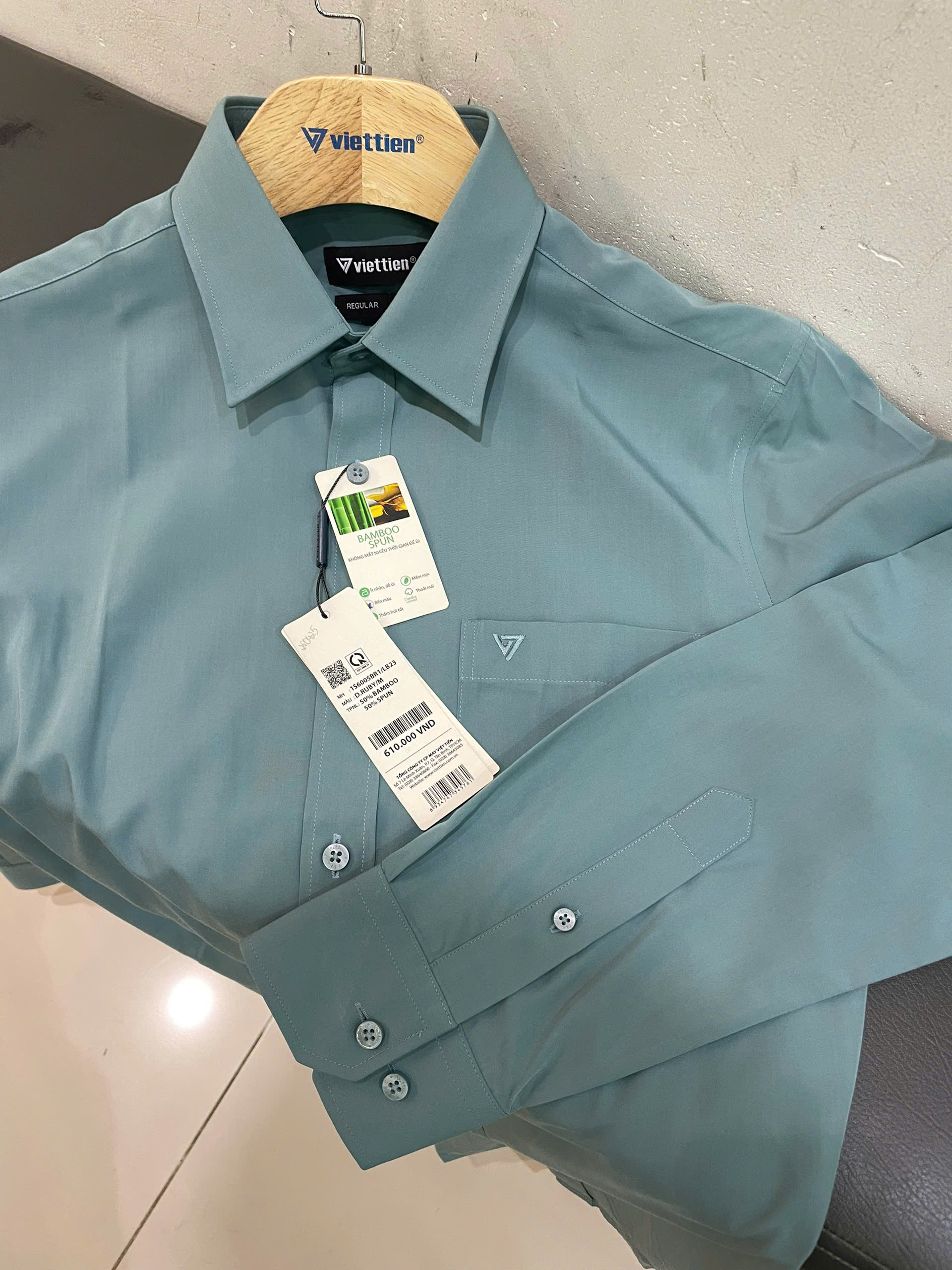 Áo sơ mi dài tay - Việt Tiến