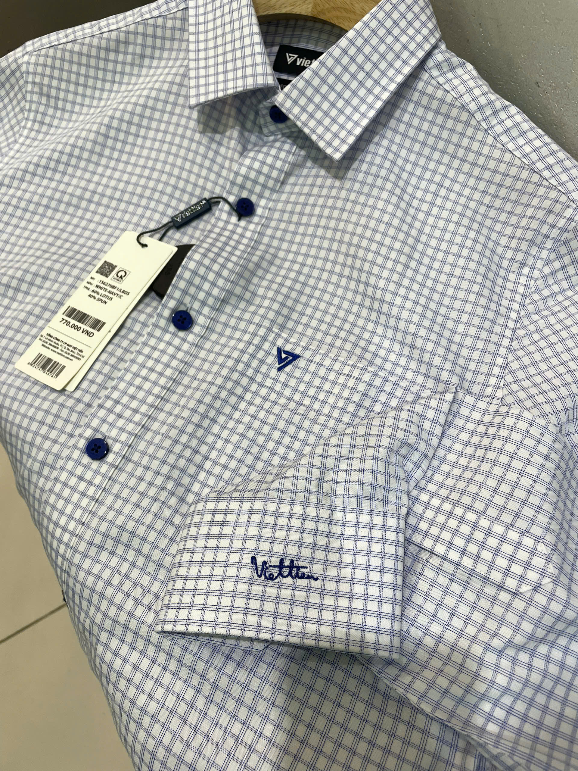 Áo sơ mi dài tay - Việt Tiến