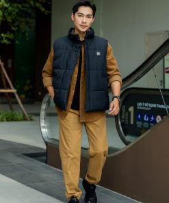 Áo jacket gile nam Dugarco