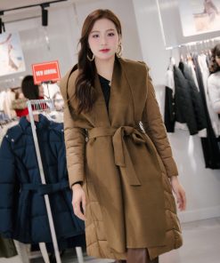 Áo phao dáng dài Heradg