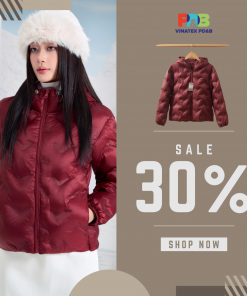 Áo phao 3 lớp nữ S.Pearl