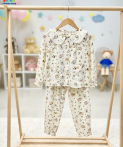 Alternative view of Bộ dài tay bé gái