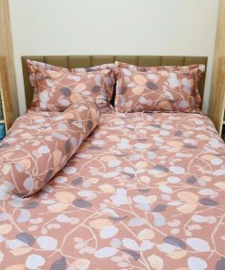 Alternative view of Bộ chăn ga lụa Tencel lá đỏ