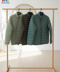 Áo phao nam phao ép