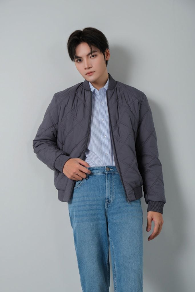 Áo khoác bông nam May 10