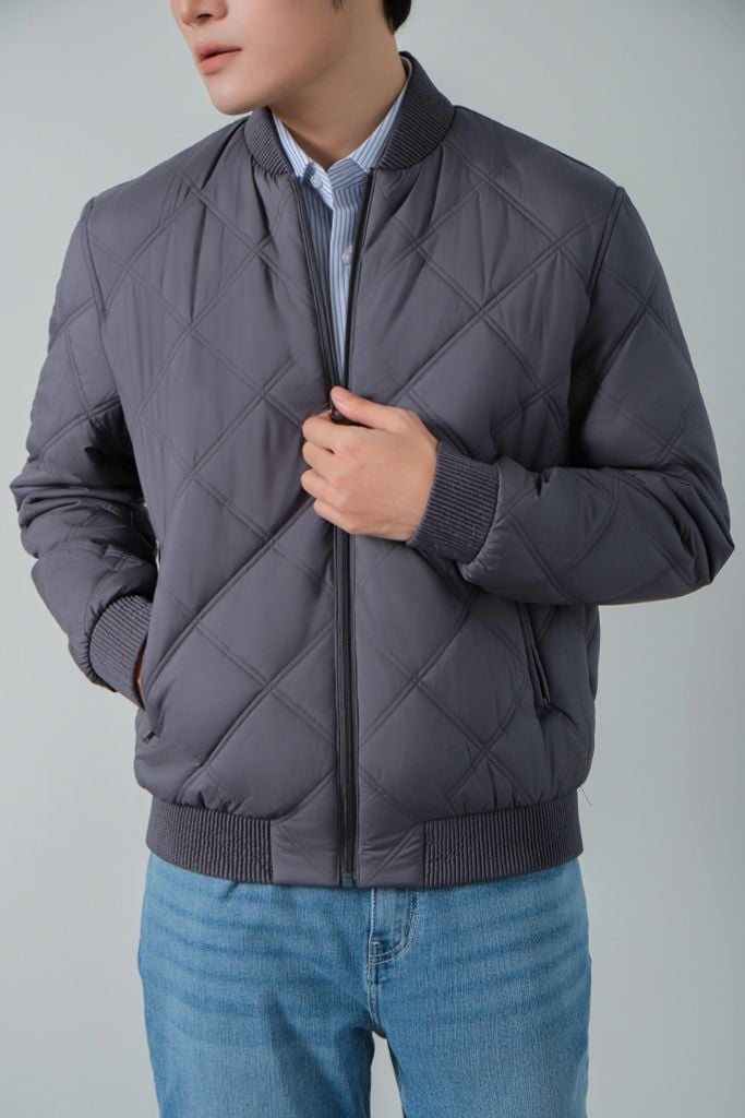 Áo khoác bông nam May 10