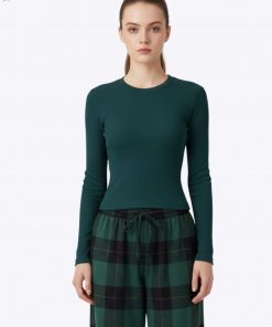 Áo Thun Tay Dài Cổ Tròn Nữ Freswal