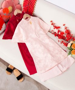 Alternative view of Áo dài họa tiết Tí hon