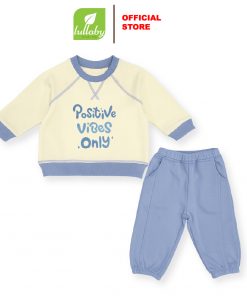 Alternative view of BỘ BÉ TRAI DÀI TAY RAGLAN Lullaby