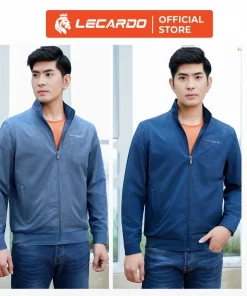 Áo Khoác Gió Nam 2 Lớp LECARDO