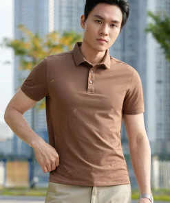 ÁO POLO CỔ BO IN ĐƯỜNG LINE HIỆN ĐẠI Lecardo