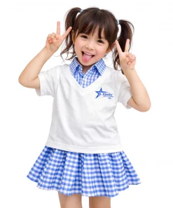 Alternative view of Set đồ bé gái, chân váy xòe dễ thương Litibaby