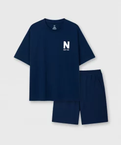 Alternative view of Bộ mặc nhà nam Cotton USA có hình in CANIFA