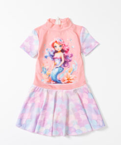 Đồ bơi bé gái váy liền Litibaby