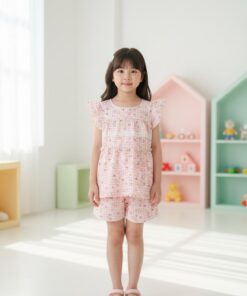 Bộ thời trang trẻ em - bé gái Litibaby